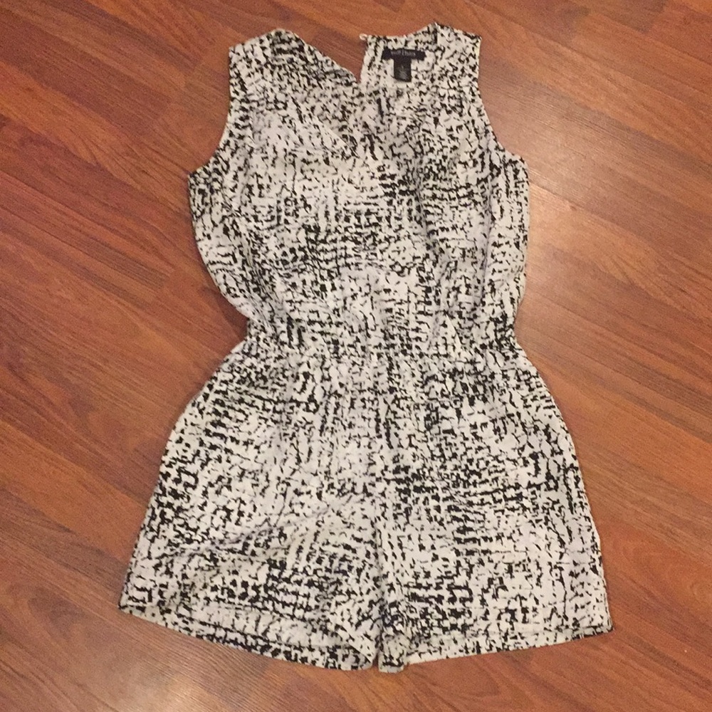 Black and White romper